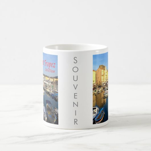 zFR078 SAINT TROPEZ Französische Riviera, Frankrei Kaffeetasse (Mittel)