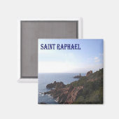 zFR080 SAINT RAPHAEL, Côte d'Azur, Kühlschrank Magnet (Vorderseite/Rückseite)