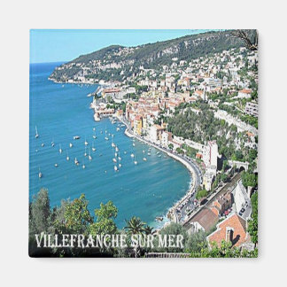 zFR083 VILLEFRANCHE SUR MER Côte d'Azur, Kühlschra Magnet
