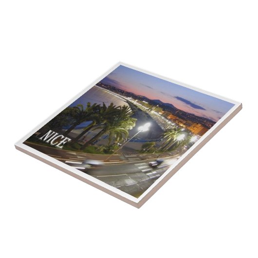 zFR085 NICE NIZZA Französische Riviera, Frankreich Fliese (Seite)