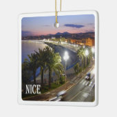 zFR085 NICE NIZZA Französische Riviera, Frankreich Keramikornament (Links)