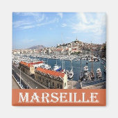 zFR087 MARS MARSEILLE, Côte d'Azur, Kühlschrank Magnet (Vorne)