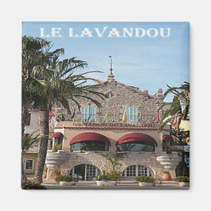 zFR090 LE LAVANDOU, Côte d'Azur, Frankreich, Kühls Magnet
