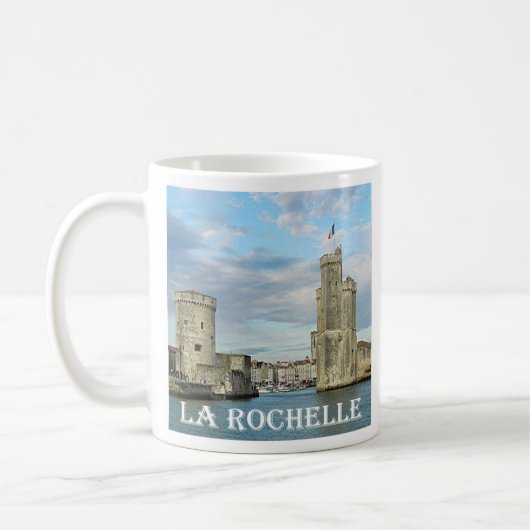 zFR091 LA ROCHELLE, Côte d'Azur, Frankreich, Kaffeetasse (Links)
