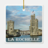 zFR091 LA ROCHELLE, Côte d'Azur, Frankreich, Keramikornament (Rückseite)