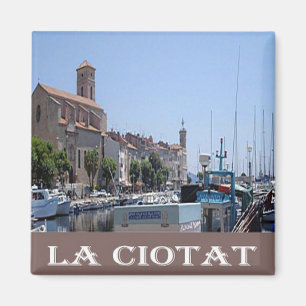 zFR092 LA CIOTAT, French Riviera, Frankreich, Frid Magnet