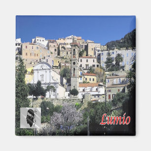 zFR112 LUMIO Korsika, Kühlschrank Magnet