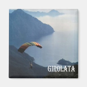zFR117 GIROLATA, Korsika, Kühlschrank Magnet
