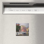 zFR126 BASTIA panorama, Korsika, Kühlschrank Magnet (In Situ (Geschirrspüler))