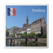 zFR142 STRASBOURG, Frankreich, Fliese (Vorderseite)
