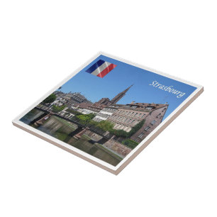 zFR142 STRASBOURG, Frankreich, Fliese