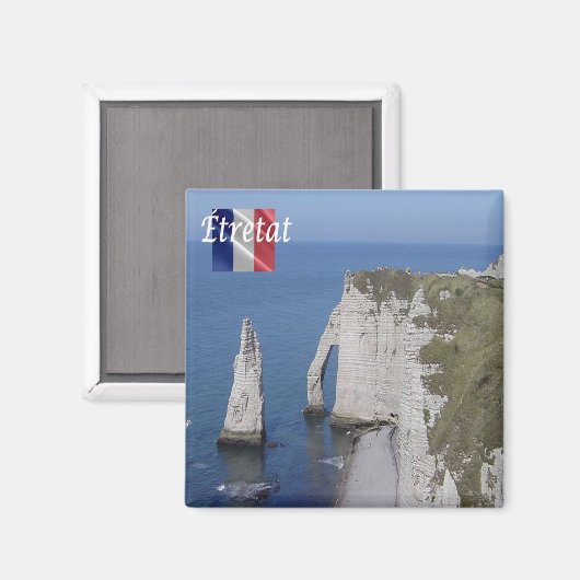 zFR147 ETRETAT, Frankreich, Kühlschrank Magnet (Vorderseite/Rückseite)
