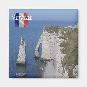 zFR147 ETRETAT, Frankreich, Kühlschrank Magnet