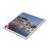 zFR151 CANNES, Côte d'Azur, Frankreich, Fliese (Seite)