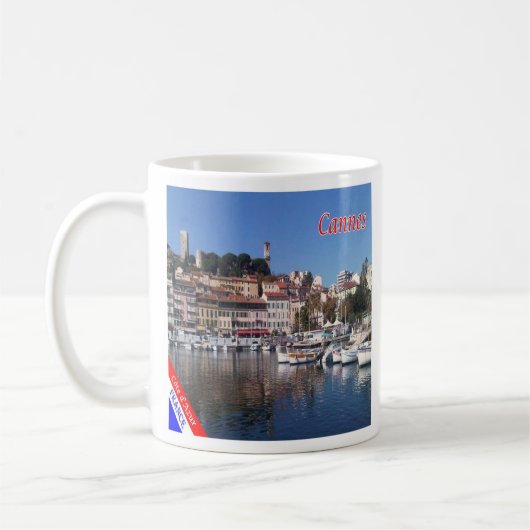 zFR151 CANNES, Côte d'Azur, Frankreich, Kaffeetasse (Links)