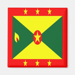 zGD001 GRENADA, FLAG, Amerika, Kühlschrank Magnet