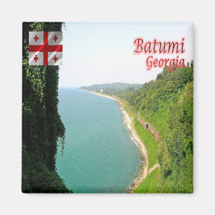 zGE003 BATUMI Botanischer Garten, Georgien, Kühlsc Magnet