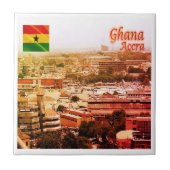 zGH003 ACCRA North, Ghana, Afrika, Fliese (Vorderseite)