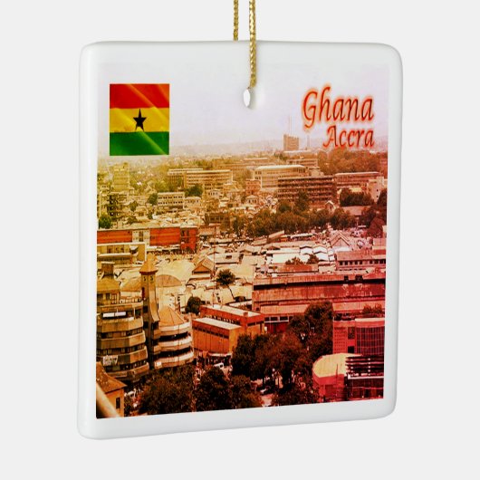 zGH003 ACCRA North, Ghana, Afrika, Keramikornament (Rechts)