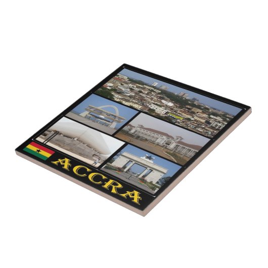 zGH004 ACCRA, Mosaik, Ghana, Afrika Fliese (Seite)