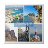 zGI004 GIBRALTAR, Europa, Fliese (Vorderseite)