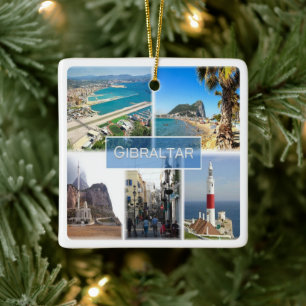 zGI004 GIBRALTAR, Europa, Keramikornament