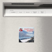 zGL011 GREENLAND, Nuuk Bay, Kalaallit Nunaat Magnet (In Situ (Geschirrspüler))