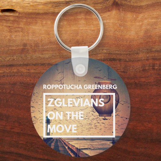 Zglevians auf dem Schlüsselanhänger Bewegung (Vorderseite)