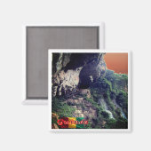 zGN006 GUINEA, Fouta Djalon Canyon, Afrika, Kühlsc Magnet (Vorderseite/Rückseite)