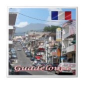 zGP006 GUADELOUPE, Basse-Terre, Fliese (Vorderseite)