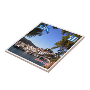 zGR030 SKIATHOS Griechenland, Fliese
