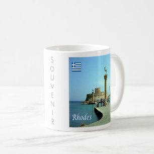 zGR039 RHODES, Griechenland, Kaffeetasse