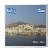 zGR047 NAXOS, Griechenland Fliese (Vorderseite)