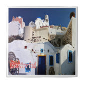 zGR071 SANTORINI Thera, Griechenland, Fliese (Vorderseite)