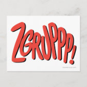 ZGRUPPP! POSTKARTE (Vorderseite)
