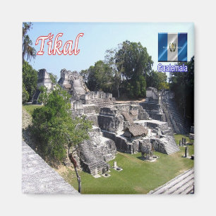 zGT011 TIKAL, Guatemala, Amerika, Kühlschrank Magnet