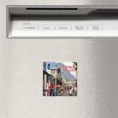zGT018 GUATEMALA, Panajachel Market, Kühlschrank Magnet (In Situ (Geschirrspüler))