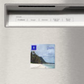 zGU011 GUAM, Strand, Meerblick, Ozeanien, Kühlschr Magnet (In Situ (Geschirrspüler))