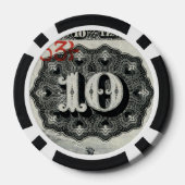 ZH10 Poker-Chip Pokerchips (Rückseite)