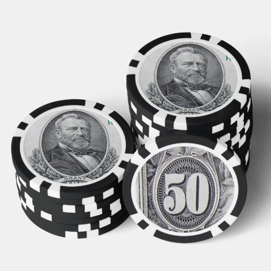 ZH50  POKERCHIPS (Stapel)