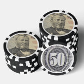 ZH50  POKERCHIPS (Stapel)