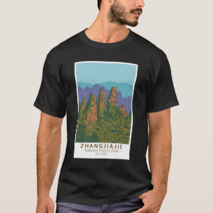 Zhangjiajie National Forest China Wandern Ristoran T-Shirt
