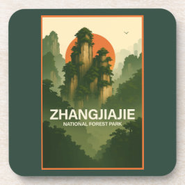 Zhangjiajie National Forest Park Getränkeuntersetzer