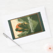 Zhangjiajie National Forest Park Rechteckiger Aufkleber (Umschlag)