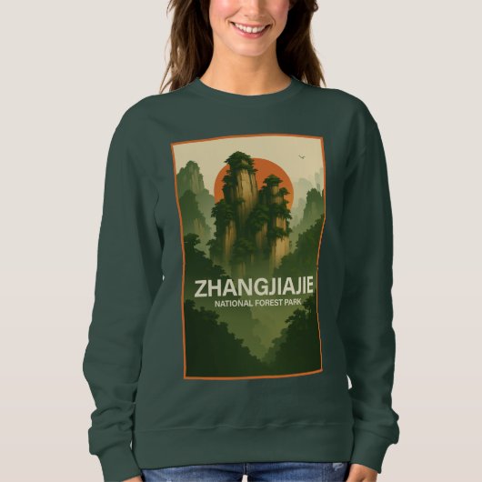 Zhangjiajie National Forest Park Sweatshirt (Vorderseite)