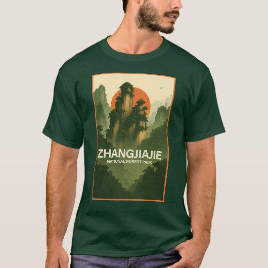 Zhangjiajie National Forest Park T-Shirt (Vorderseite)