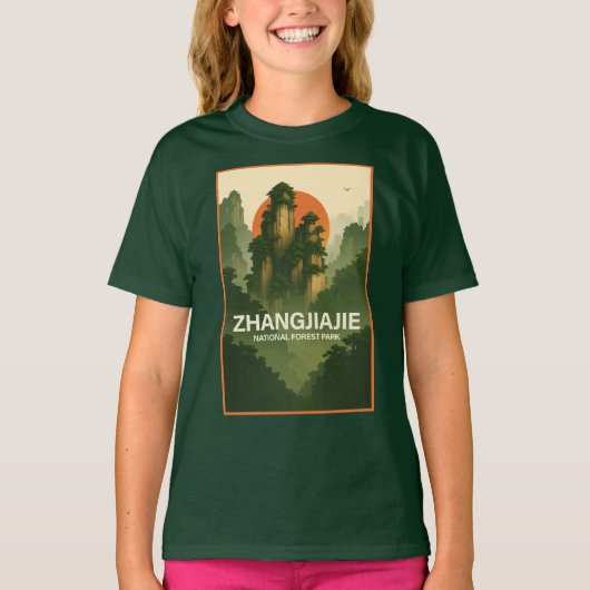 Zhangjiajie National Forest Park T-Shirt (Vorderseite)