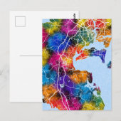 Zhanjiang China Stadtplan Postkarte (Vorne/Hinten)
