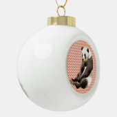 Zhen Zhen, Panda Keramik Kugel-Ornament (Links)