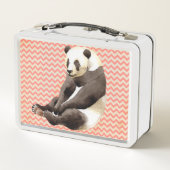 Zhen Zhen, Panda Metall Brotdose (Rückseite)